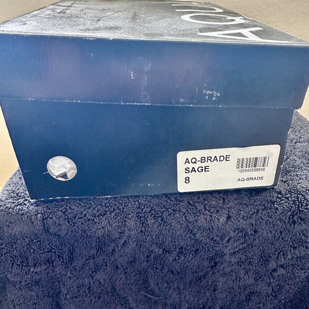 AQUA Women's Sage Braided 1" Platform Sandals